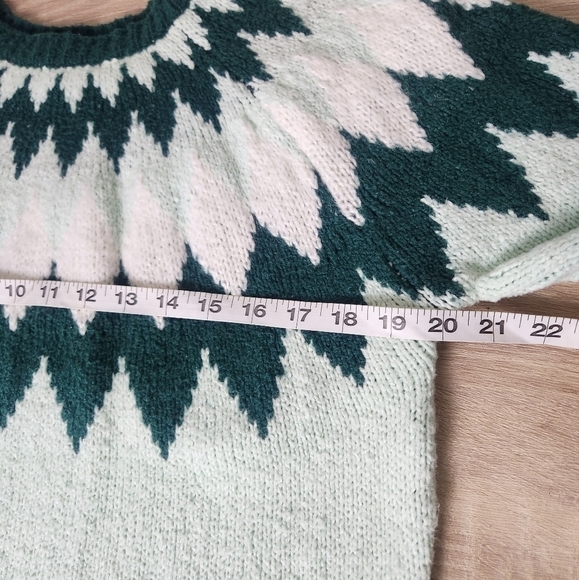 Nordstrom BP Cotton / Wool Blend Ski Sweater - Picture 9 of 10